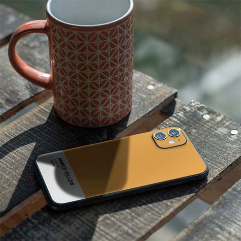 Amber Yellow iPhone 11 Skin